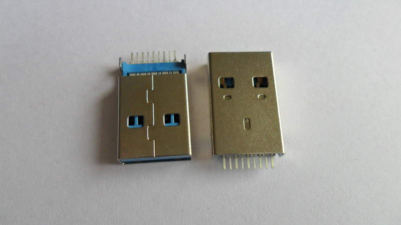 USB30-013 USB AM 沉板式SMT 1.9MM